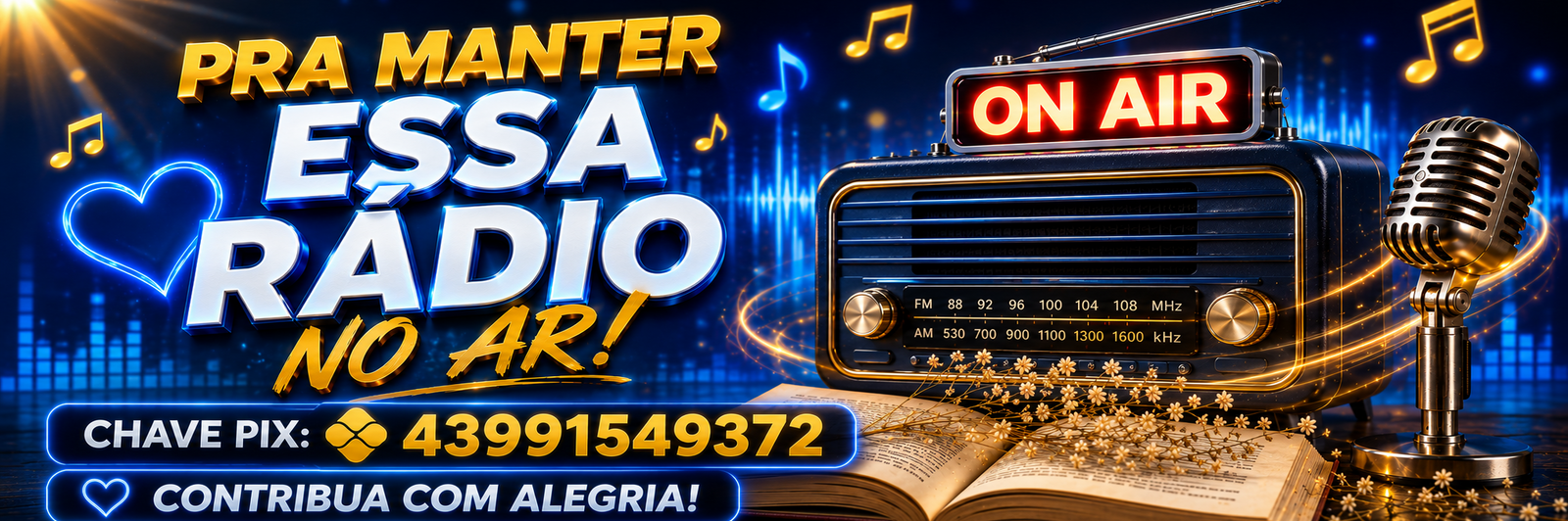 CONTRIBUA COM ESSA OBRA CLIQUE NO BANNERS E FALE CONOSCO